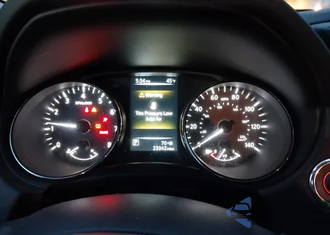 2017 Nissan Rogue Sl z USA, uszkodzony, nr VIN JN8AT2MV7HW011829